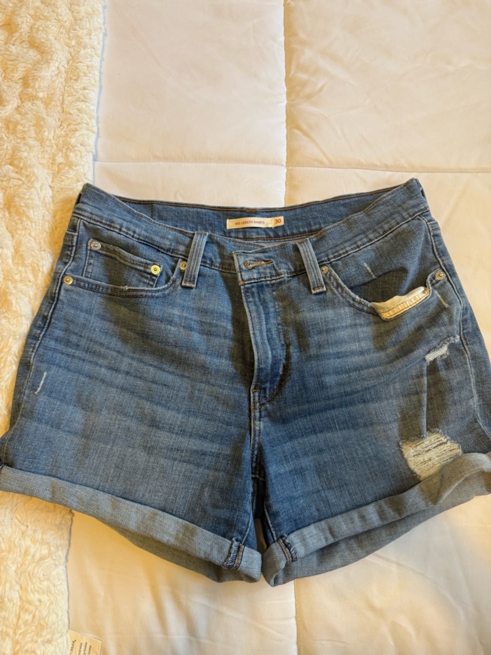 Women's Blue Denim Shorts Levi’s